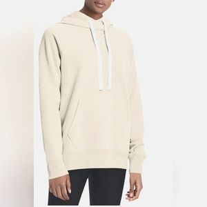 Price Dropped!! Under Armour Rival Fleece Hoodie Cream Such a cute sweatshirt!